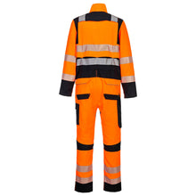 Load image into Gallery viewer, Portwest PW3 FR HVO Coverall Orange/Black FR509