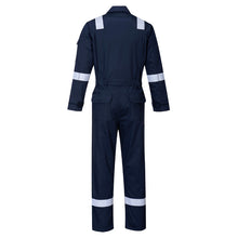 Load image into Gallery viewer, Portwest Bizflame Work Women's Coverall 350g Navy FR51