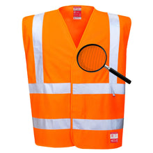 Load image into Gallery viewer, Portwest Hi-Vis Anti Static Vest - Flame Resistant FR71