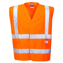 Load image into Gallery viewer, Portwest Hi-Vis Flame Resistant Vest FR75
