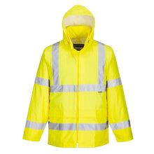 Load image into Gallery viewer, Portwest Hi-Vis Rain Jacket H440