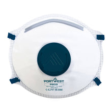 Load image into Gallery viewer, Portwest FFP2 Valved Dolomite Respirator White P203 - Pack of 10