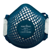 Load image into Gallery viewer, Portwest ERGONET FFP2 Valved Dolomite Respirator White P271 - Pack of 10