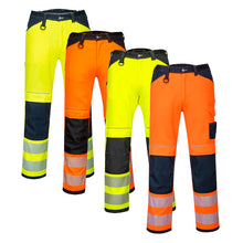 Load image into Gallery viewer, Portwest PW3 Hi-Vis Work Trousers PW340
