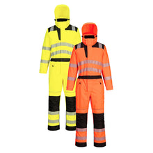 Load image into Gallery viewer, Portwest PW3 Hi-Vis Rain Coverall PW355