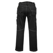 Load image into Gallery viewer, Portwest PW3 Women's Stretch Work Trousers Black PW380