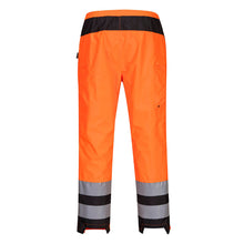 Load image into Gallery viewer, Portwest PW3 Hi-Vis Women's Rain Trousers PW386
