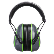 Load image into Gallery viewer, Portwest HV Extreme Ear Defenders Low Grey/Green PW72