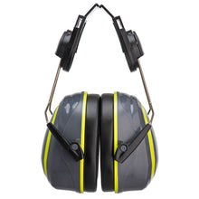 Load image into Gallery viewer, Portwest HV Extreme Ear Defenders Medium Clip-On Grey/Yellow PW76