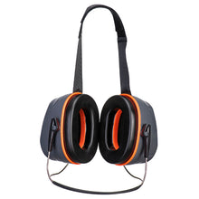 Load image into Gallery viewer, Portwest HV Extreme Ear Defenders Neckband Grey/Orange PW78