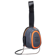 Load image into Gallery viewer, Portwest HV Extreme Ear Defenders Neckband Grey/Orange PW78