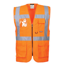 Load image into Gallery viewer, Portwest Berlin Hi-Vis Executive Vest S476