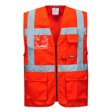 Load image into Gallery viewer, Portwest Berlin Hi-Vis Executive Vest S476