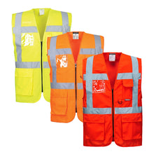 Load image into Gallery viewer, Portwest Berlin Hi-Vis Executive Vest S476