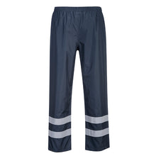 Load image into Gallery viewer, Portwest Iona Lite Rain Trousers Navy S481