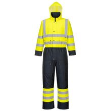 Load image into Gallery viewer, Portwest Hi-Vis Contrast Winter Coverall S485
