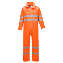 Load image into Gallery viewer, Portwest Sealtex Ultra Hi-Vis Rain Coverall S495