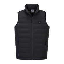 Load image into Gallery viewer, Portwest Ultrasonic Heated Tunnel Gilet Black S549