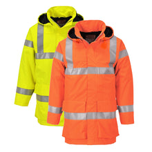 Load image into Gallery viewer, Portwest Bizflame Rain Hi-Vis Multi Lite Jacket S774