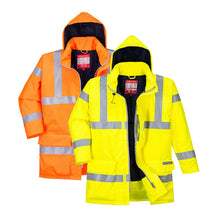 Load image into Gallery viewer, Portwest Bizflame Rain Hi-Vis Antistatic FR Jacket S778