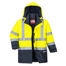 Load image into Gallery viewer, Portwest Bizflame Rain Hi-Vis Multi-Protection Jacket S779