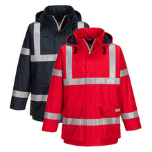 Load image into Gallery viewer, Portwest Bizflame Rain Anti-Static FR Jacket S785