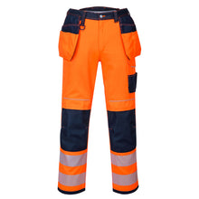Load image into Gallery viewer, Portwest PW3 Hi-Vis Holster Pocket Work Trousers T501