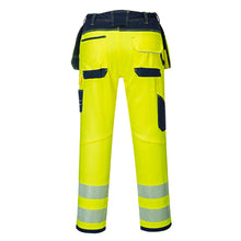 Load image into Gallery viewer, Portwest PW3 Hi-Vis Holster Pocket Work Trousers T501