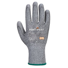 Load image into Gallery viewer, Portwest Vending Cut C13 PU Glove Grey VB622 (Pack of 144 pairs)