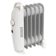 Load image into Gallery viewer, Sealey Oil-Filled Radiator Mini 800W/230V 6-Element
