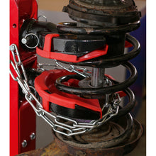 Load image into Gallery viewer, Sealey Coil Spring Compressing Station, Gauge Hydraulic 2000kg Capacity