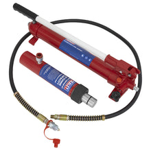 Load image into Gallery viewer, Sealey Snap Push Ram, Pump & Hose Assembly - 10 Tonne