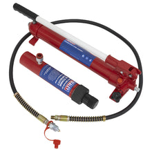 Load image into Gallery viewer, Sealey Snap Push Ram, Pump & Hose Assembly - 10 Tonne