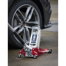 Load image into Gallery viewer, Sealey Trolley Jack 1.5 Tonne Low Profile Aluminium Rocket Lift