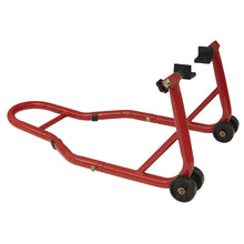 Load image into Gallery viewer, Sealey Universal Rear Paddock Stand, Rubber Supports (220-350mm)