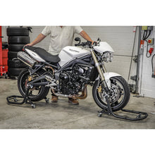 Load image into Gallery viewer, Sealey Universal Rear Paddock Stand 360° Floating