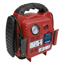 Load image into Gallery viewer, Sealey RoadStart Emergency Jump Starter, Air Compressor 12V 900 Peak Amps (RS132)