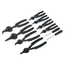 Load image into Gallery viewer, Sealey Circlip Pliers Set 10pc Internal/External (Siegen)