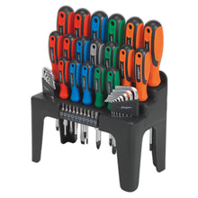 Load image into Gallery viewer, Sealey Screwdriver, Hex Key & Bit Set 44pc (Siegen)