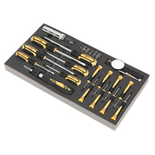 Load image into Gallery viewer, Sealey Tool Tray, Screwdriver Set 36pc (Siegen)