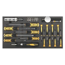 Load image into Gallery viewer, Sealey Tool Tray, Screwdriver Set 36pc (Siegen)