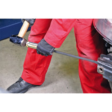 Load image into Gallery viewer, Sealey Angled Pry Bar Set, Hammer Cap Heavy-Duty 4pc (Siegen)