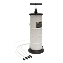 Load image into Gallery viewer, Sealey Vacuum Oil & Fluid Extractor Manual 9L - 4, 6, 8 and 10mm Suction Probes