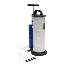 Load image into Gallery viewer, Sealey Vacuum Oil & Fluid Extractor Manual 9L - 4, 6, 8 and 10mm Suction Probes