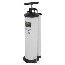Load image into Gallery viewer, Sealey Vacuum Oil & Fluid Extractor Manual 6.5L - 4, 6 and 8mm Suction Probes