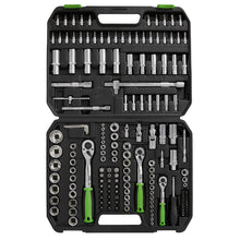 Load image into Gallery viewer, Sealey Socket Set 171pc 1/4", 3/8" & 1/2" Sq Drive WallDrive Metric (Siegen)