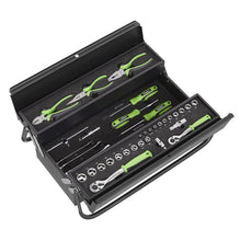 Load image into Gallery viewer, Sealey Cantilever Toolbox, Tool Kit 70pc (Siegen)