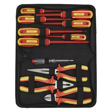 Load image into Gallery viewer, Sealey Electrical VDE Tool Kit 11pc (Siegen)