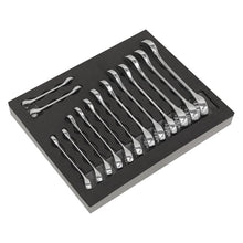 Load image into Gallery viewer, Sealey Combination Spanner Set 14pc Stubby - (Siegen)