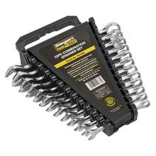Load image into Gallery viewer, Sealey Combination Spanner Set 12pc in Carry Rack - Metric (Siegen)